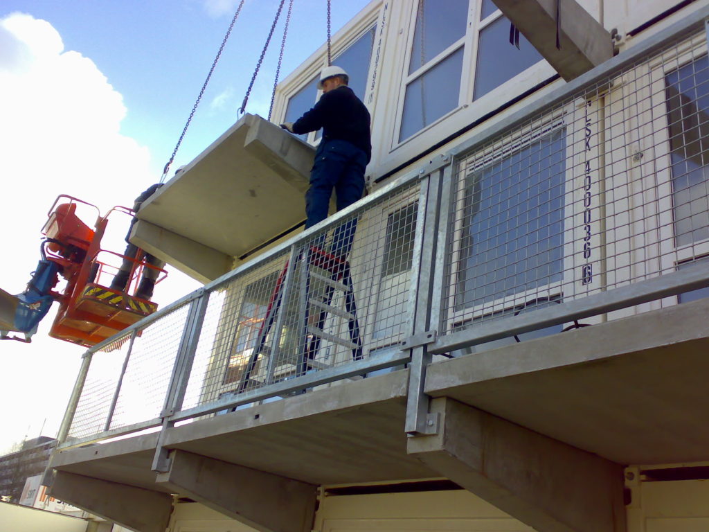 Modular building a student house