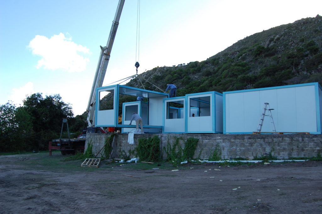 building a modular school