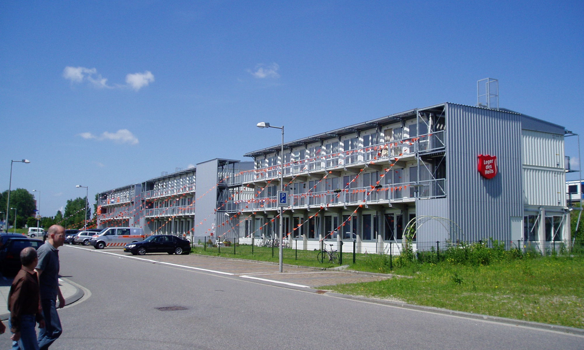 Salvation Army container homes